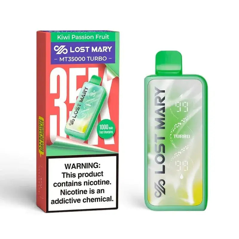 Kiwi Passion Fruit - Lost Mary MT35000 Turbo Disposable Vape JellyPuffs