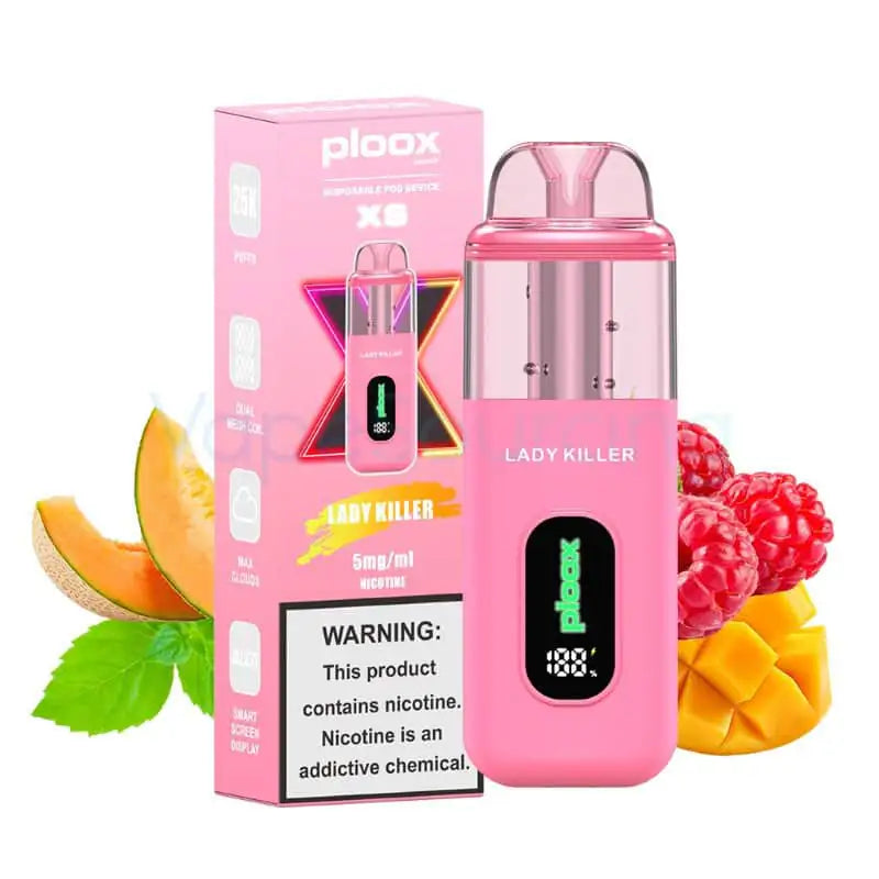 Lady Killer - Ploox XS 25k Disposable E-Hookah JellyPuffs