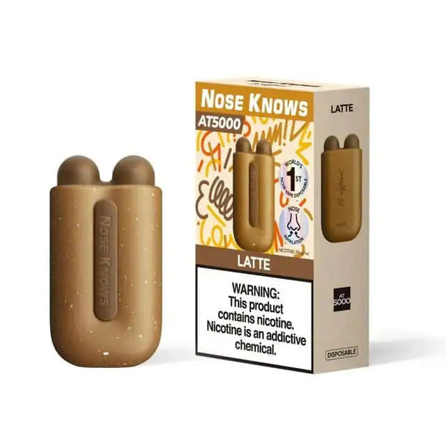 Latte - Nose Knows AT5000 Disposable Vape JellyPuffs