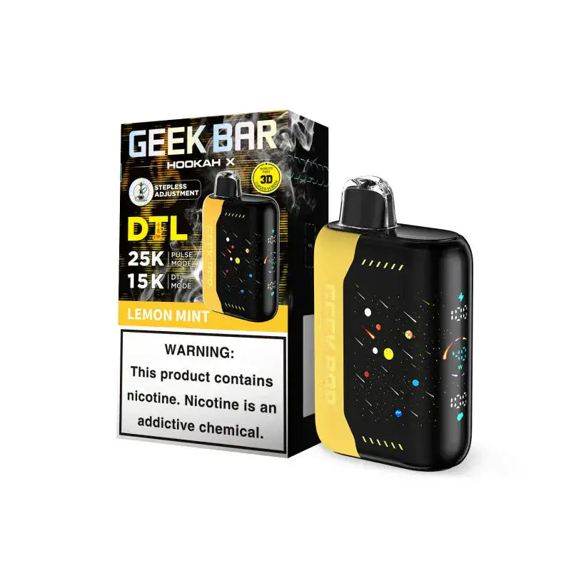 Lemon Mint - Geek Bar Hookah X 25k Disposable Vape JellyPuffs