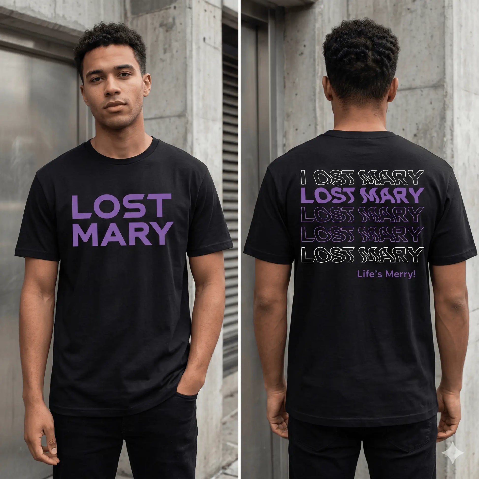 Lost Mary "Life's Merry" T-Shirt JellyPuffs