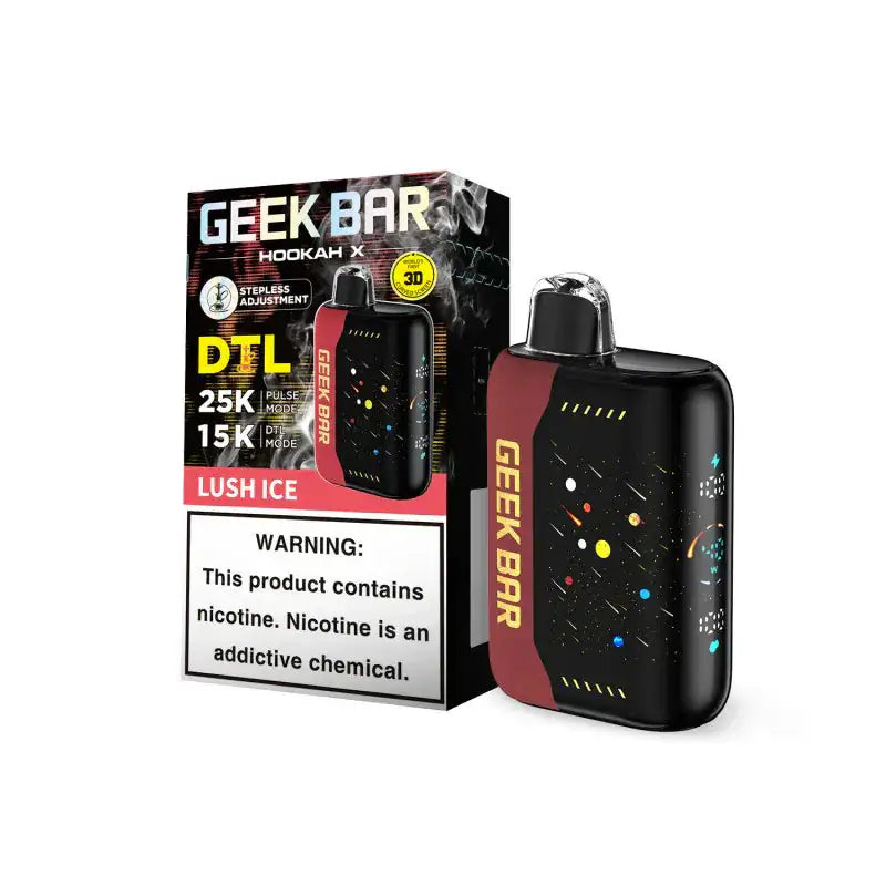 Lush Ice - Geek Bar Hookah X 25k Disposable Vape JellyPuffs