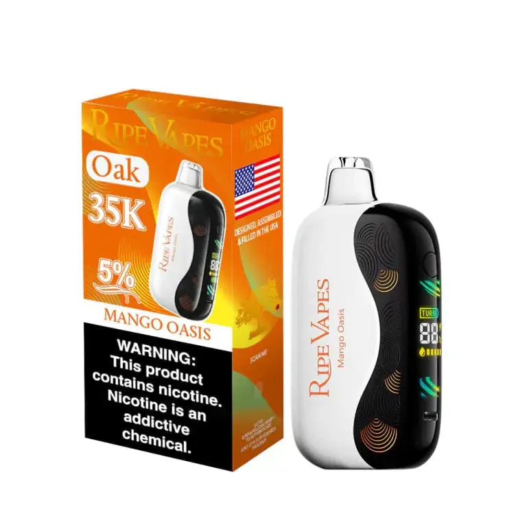 Mango Oasis - Ripe Vapes Oak 35k Disposable JellyPuffs
