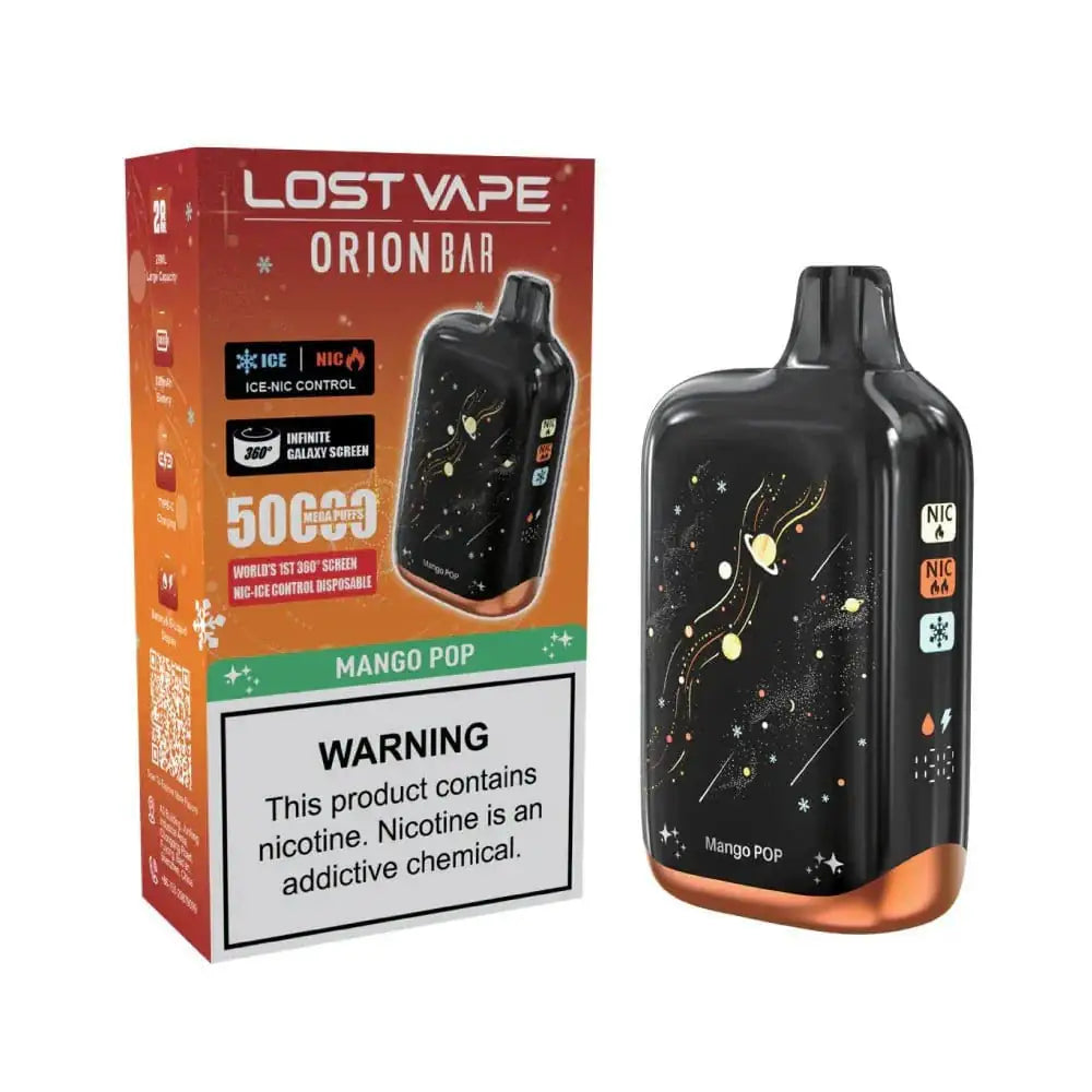 Mango Pop - Lost Vape Orion Bar 50K Disposable JellyPuffs