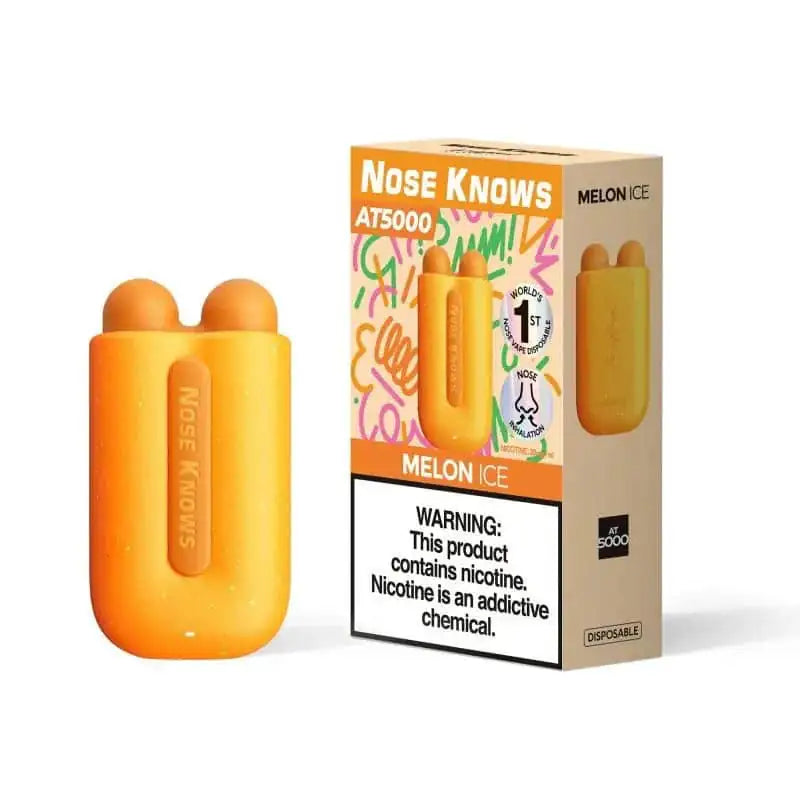 Melon Ice - Nose Knows AT5000 Disposable Vape JellyPuffs
