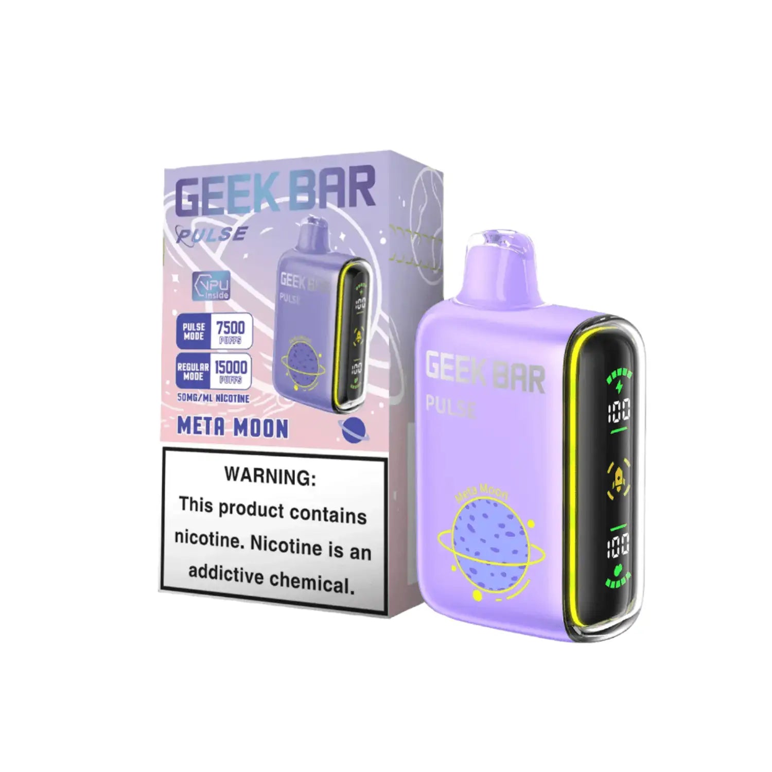 Meta Moon - Geek Bar Pulse 15k Disposable Vape JellyPuffs