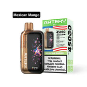 Mexican Mango - Artery Vapor CT3 Clearo 45k Disposable Vape JellyPuffs