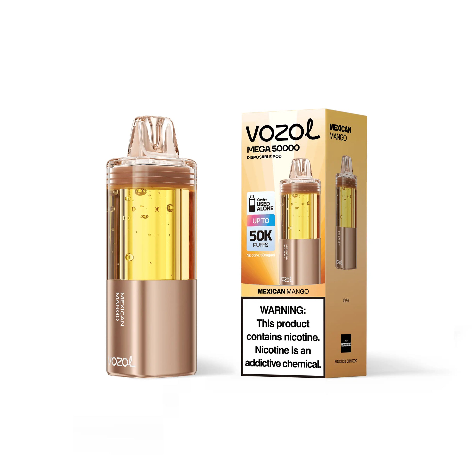 Mexican Mango - Vozol Mega 50k Disposable Vape Pod JellyPuffs