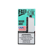 Miami Mint - FASTA Alien 51k Disposable JellyPuffs
