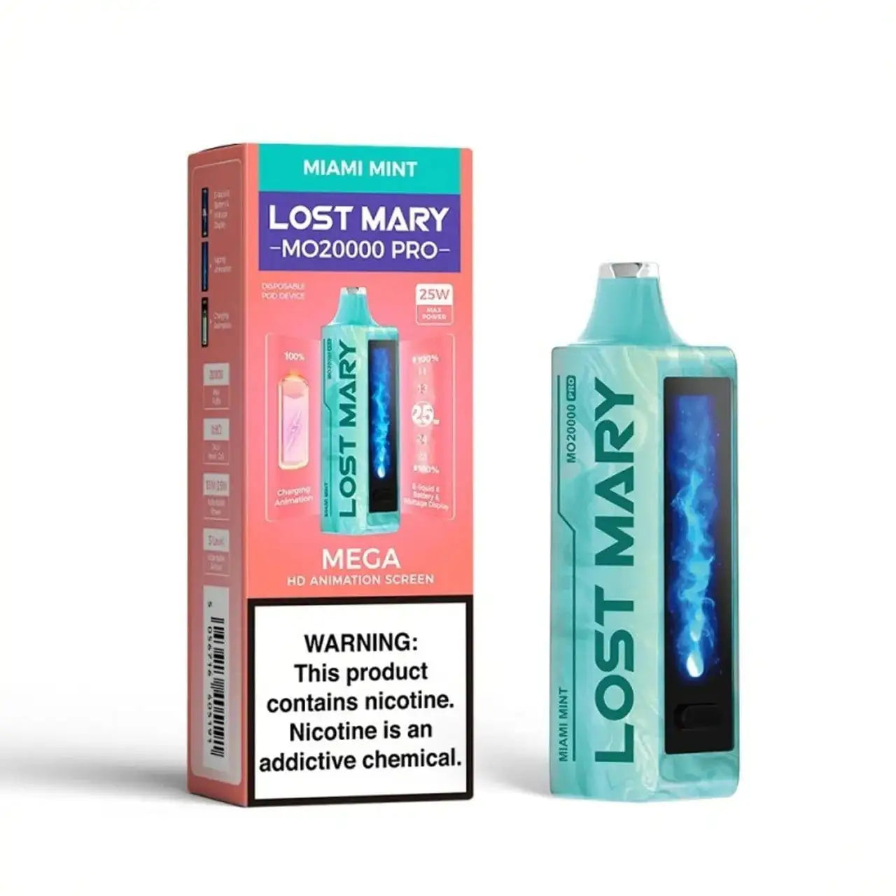 Miami Mint - Lost Mary MO20000 Pro Disposable JellyPuffs