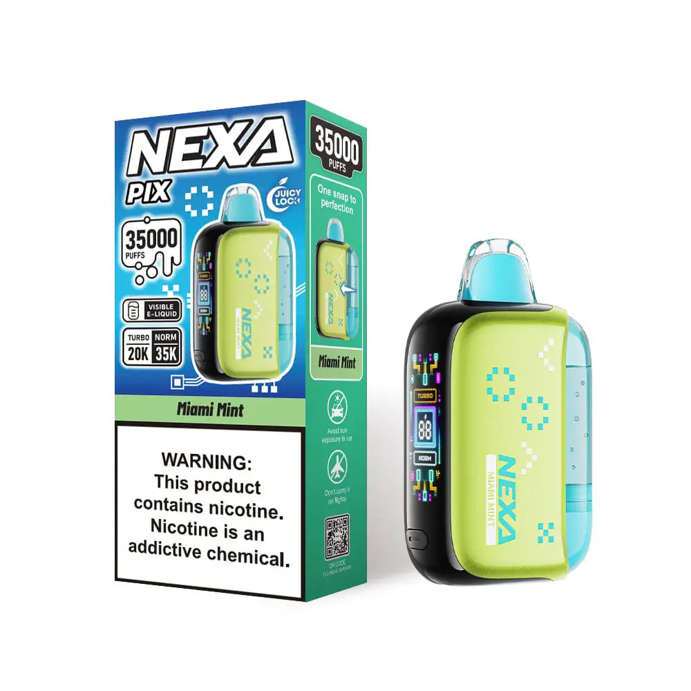 Miami Mint - NEXA Pix 35K Disposable Vape JellyPuffs