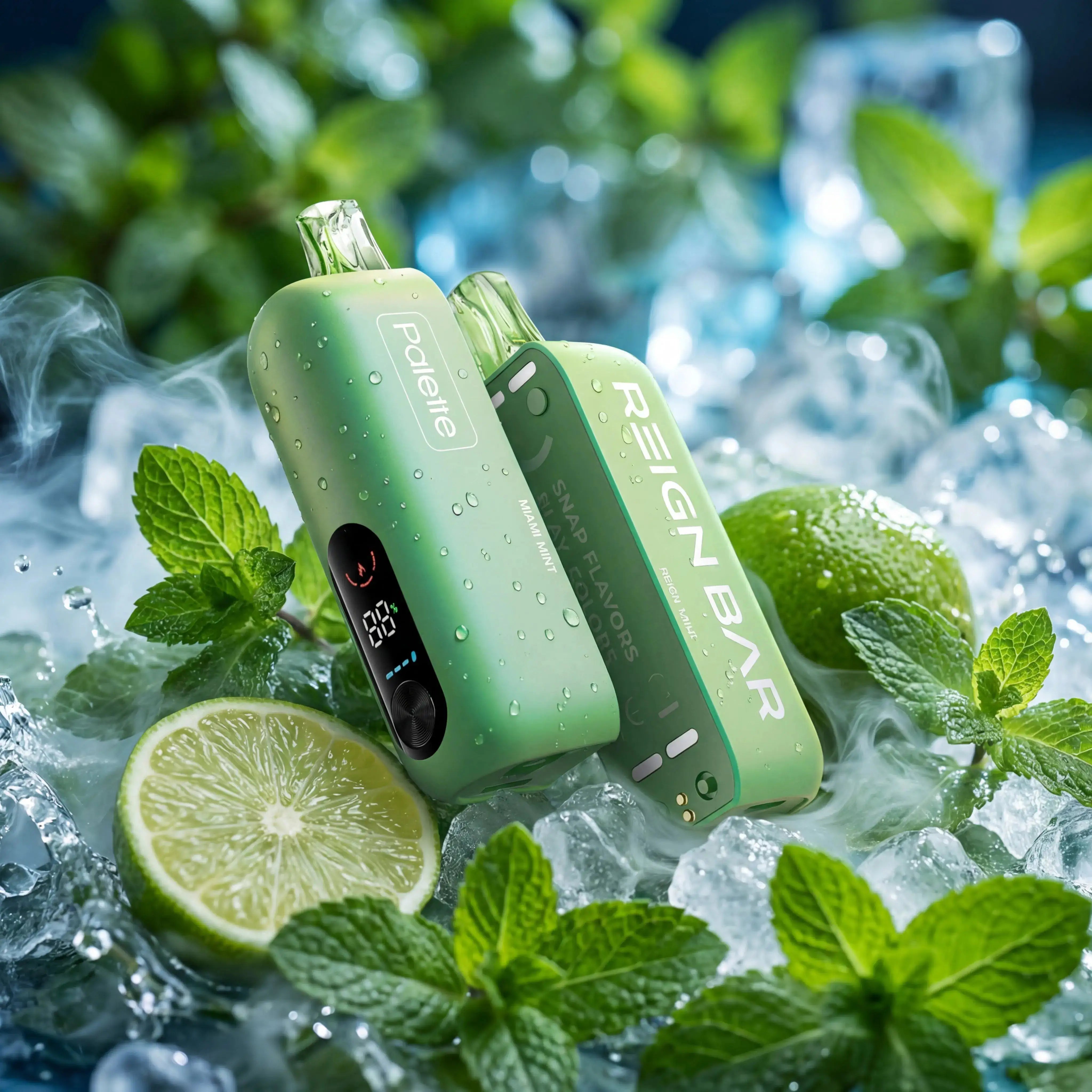 Miami Mint - Reign Bar Palette 50k Disposable Vape JellyPuffs