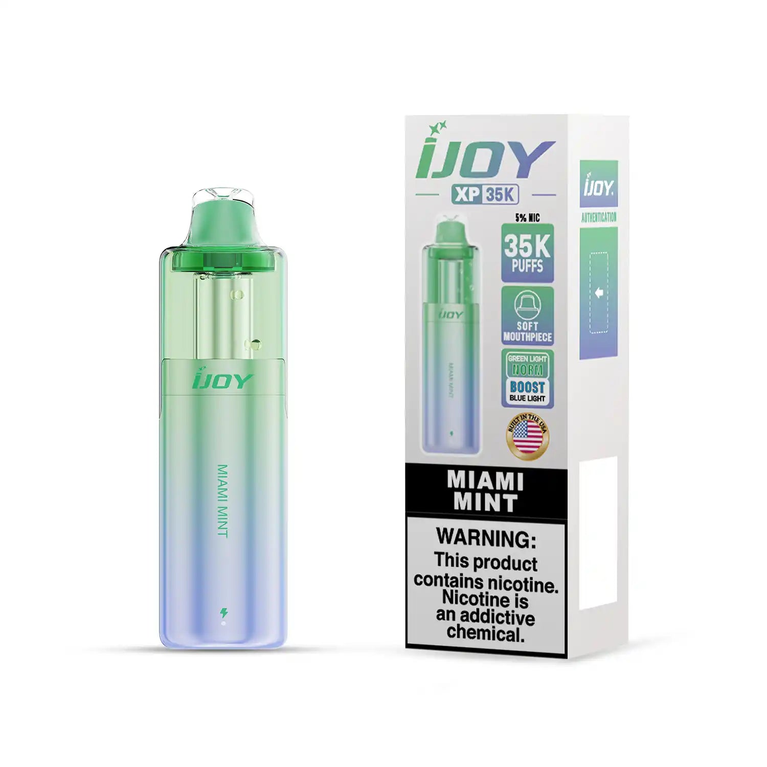 Miami Mint - iJOY XP35000 Disposable Vape JellyPuffs