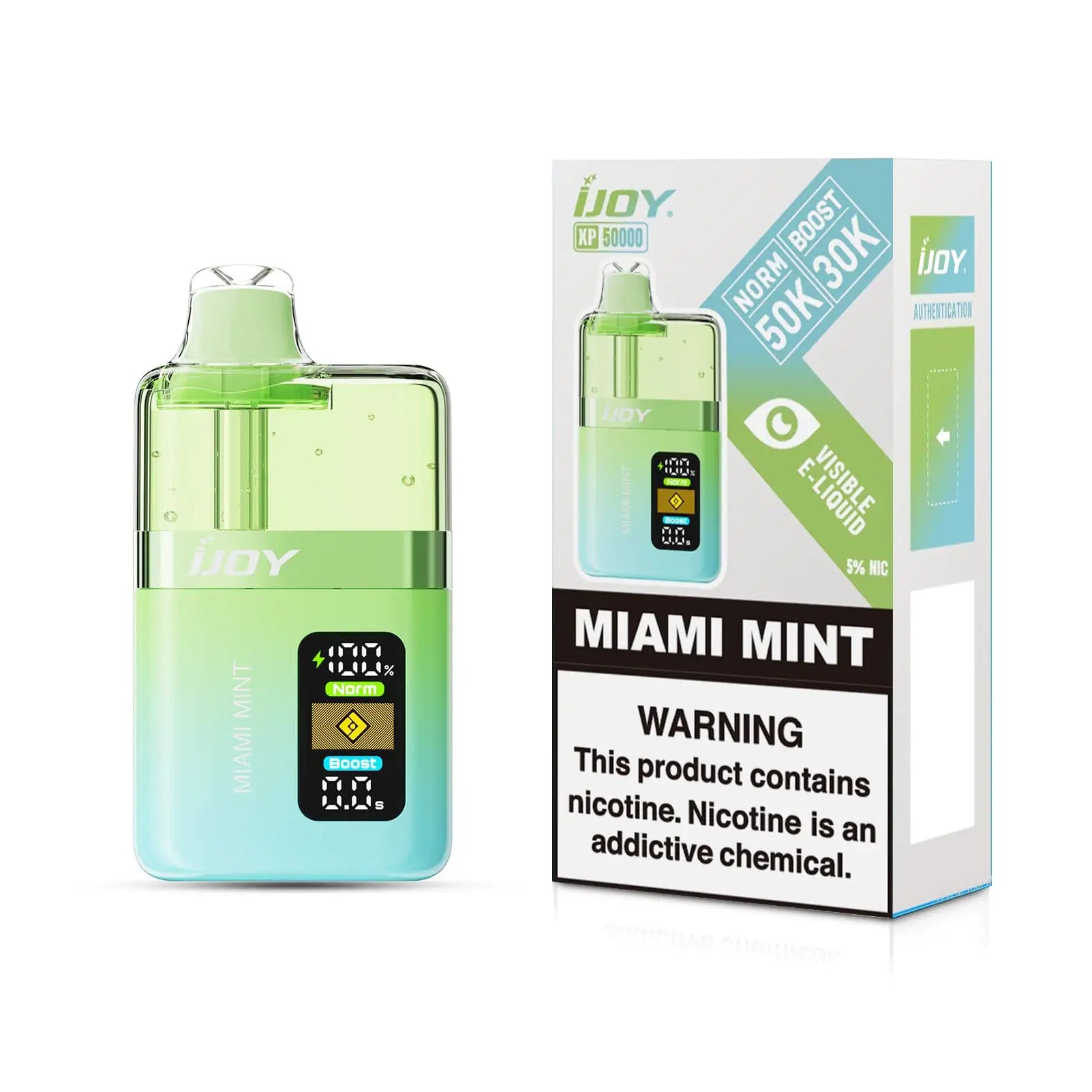 Miami Mint - iJoy XP50000 Disposable Vape JellyPuffs