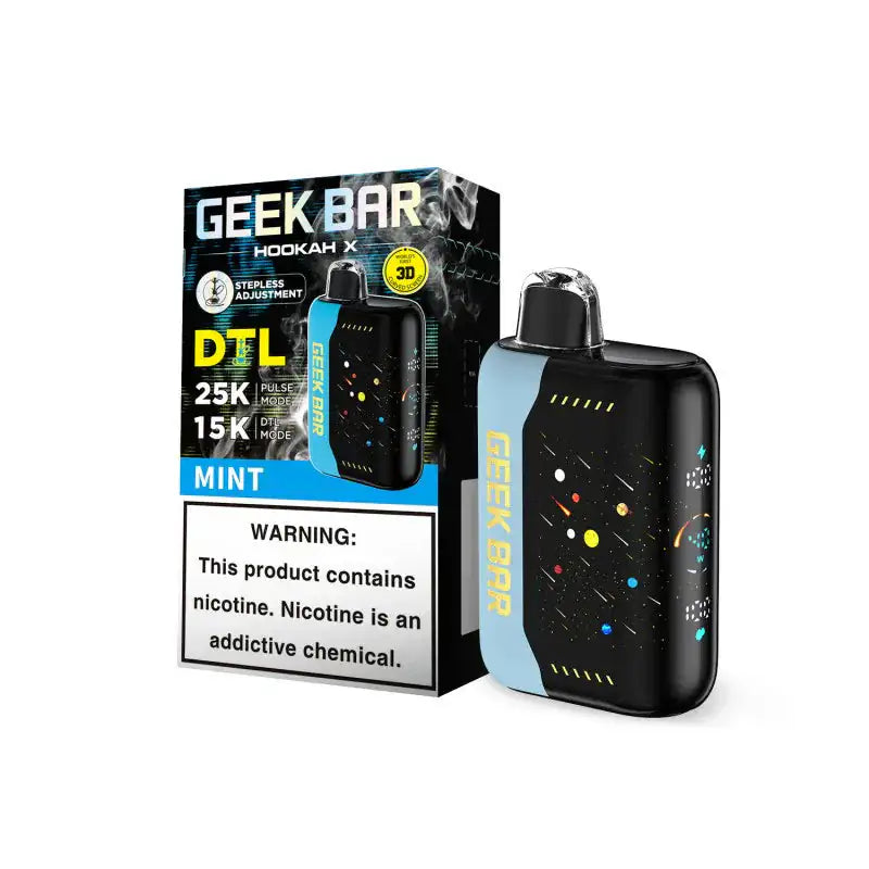Mint - Geek Bar Hookah X 25k Disposable Vape JellyPuffs