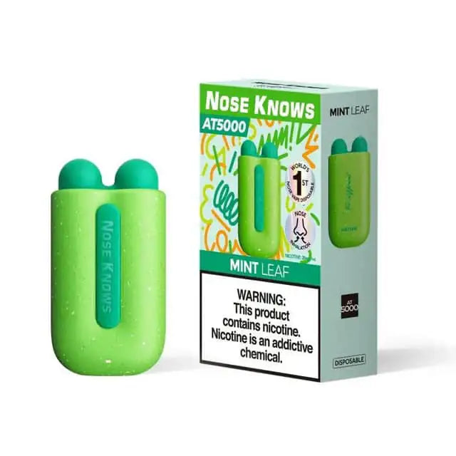 Mint Leaf - Nose Knows AT5000 Disposable Vape JellyPuffs
