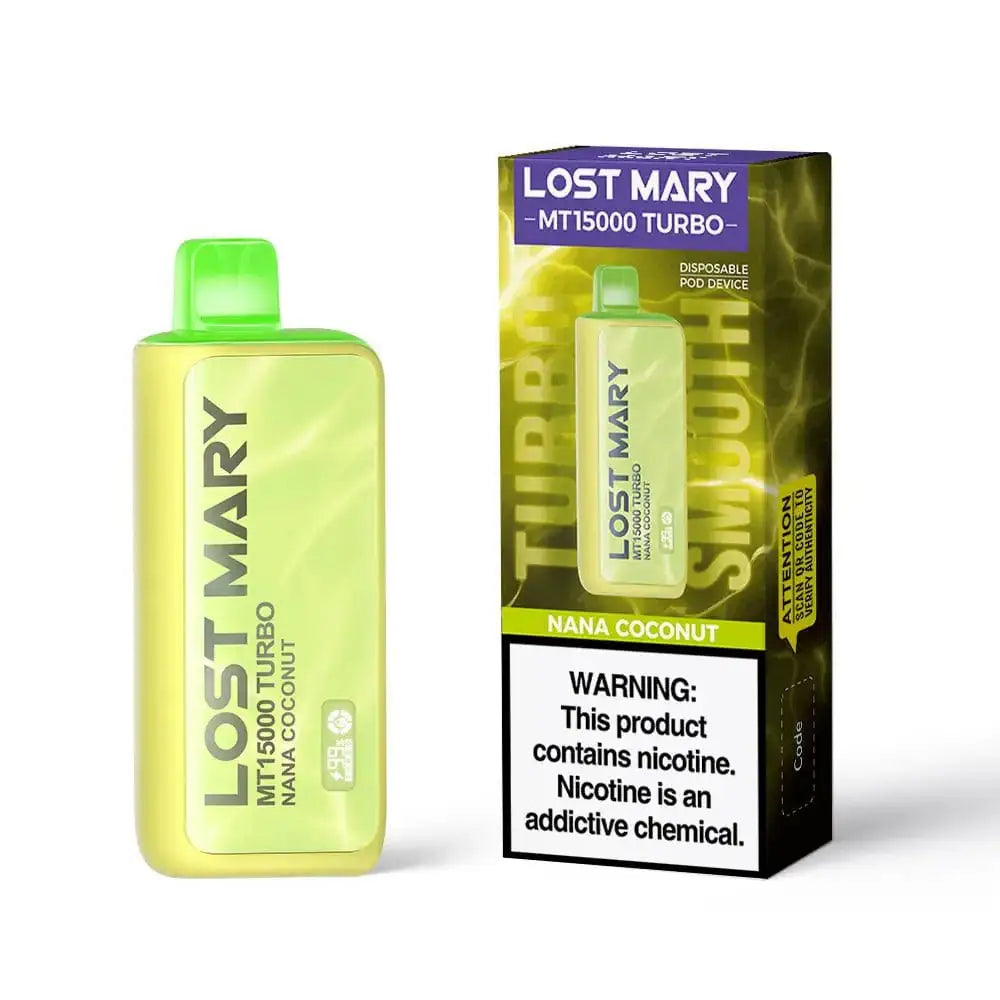 Nana Coconut - Lost Mary MT15000 Turbo Disposable Vape JellyPuffs