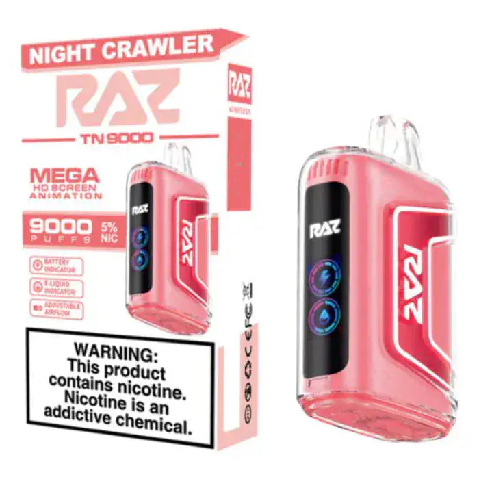 Night Crawler - RAZ TN9000 Disposable JellyPuffs
