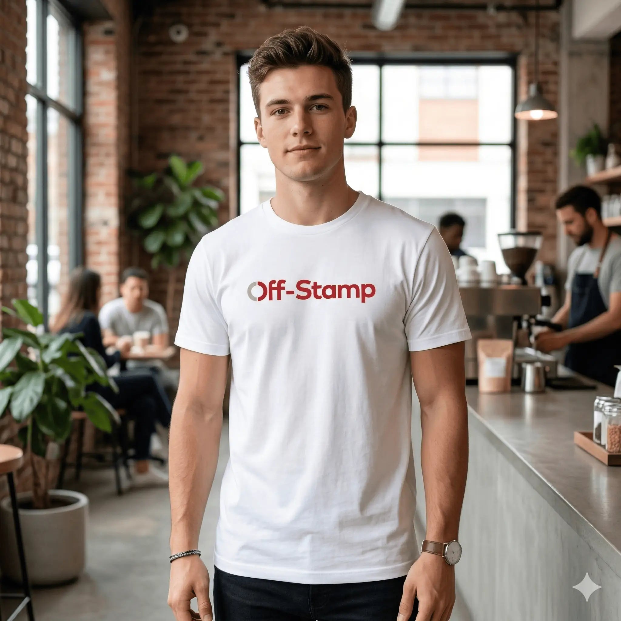 OFF-STAMP Logo T-Shirt JellyPuffs