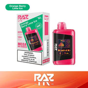 Orange Berry Lime Ice - RAZ LTX DC25000 Disposable Vape JellyPuffs