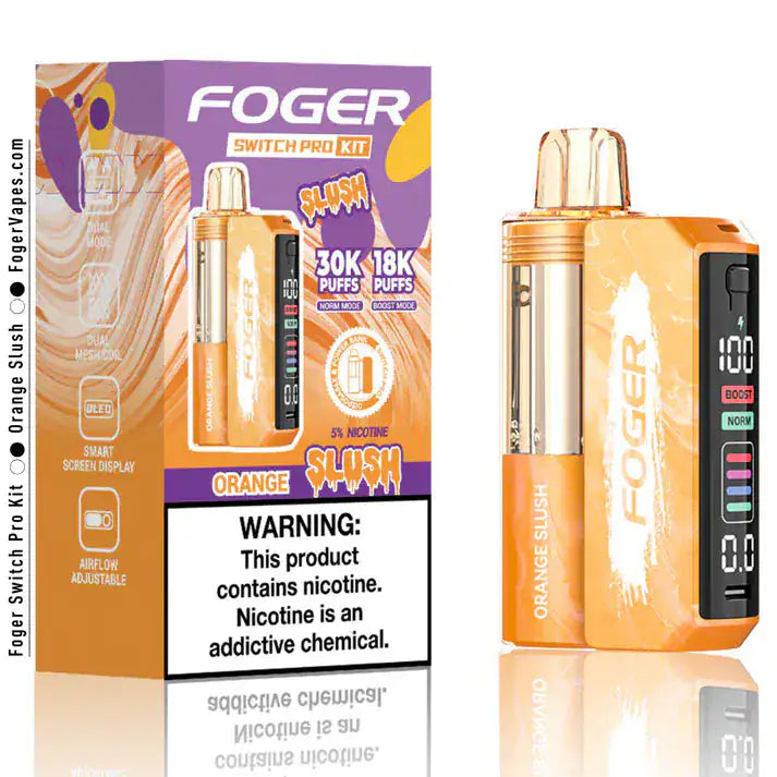 Orange Slush - Foger Switch Pro 30K Disposable Kit JellyPuffs