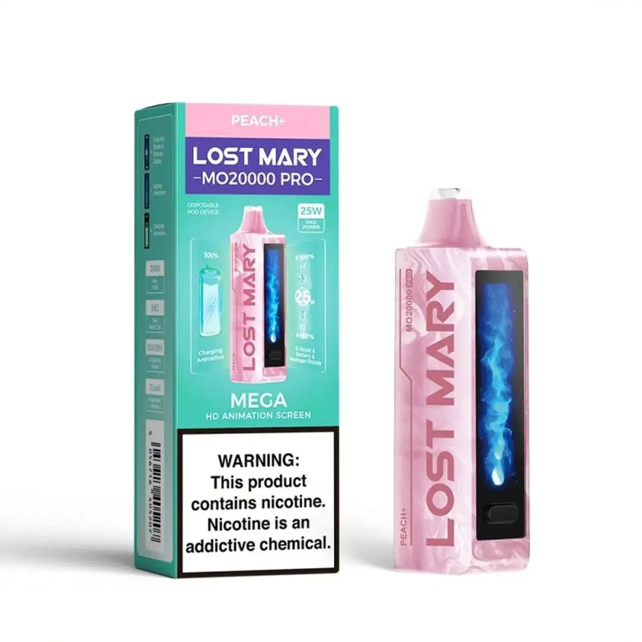 Peach+ - Lost Mary MO20000 Pro Disposable JellyPuffs
