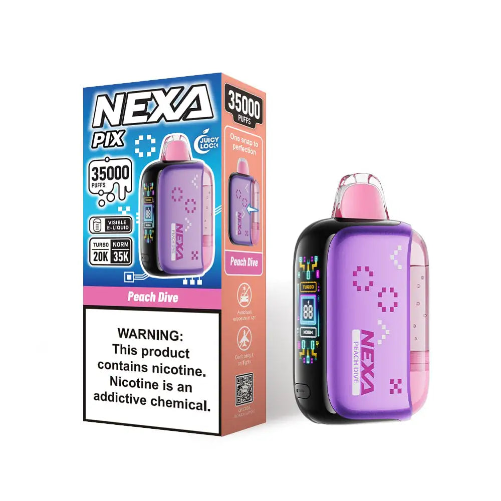 Peach Dive - NEXA Pix 35K Disposable Vape JellyPuffs