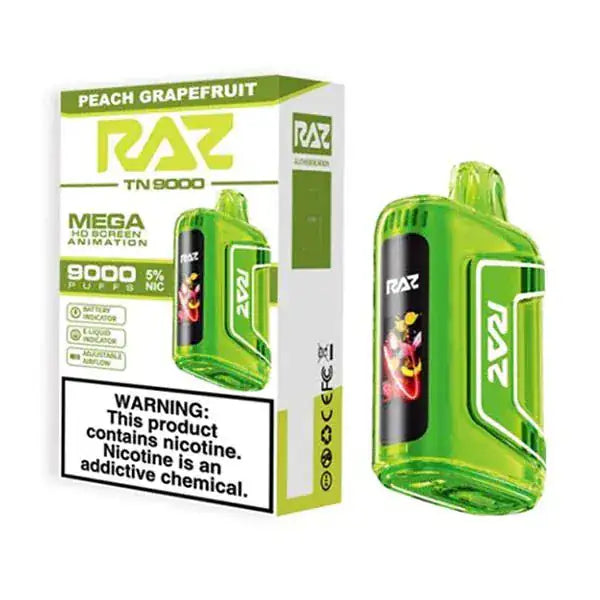 Peach Grapefruit - RAZ TN9000 Disposable JellyPuffs