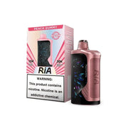 Peach Gummy - Geek Bar Ria NV30k Disposable Vape JellyPuffs