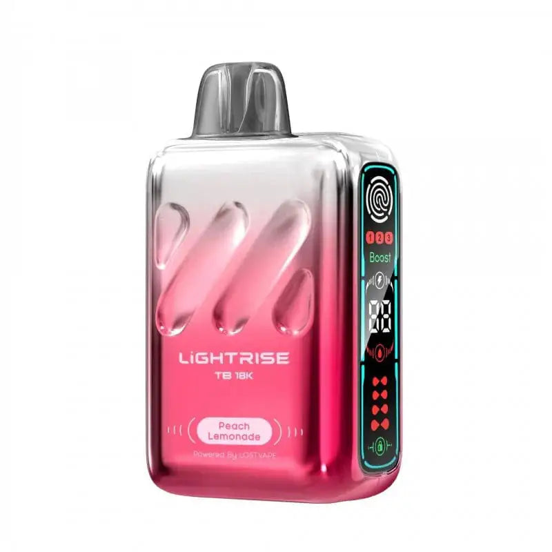 Peach Lemonade - Lost Vape Lightrise TB 18K Disposable JellyPuffs