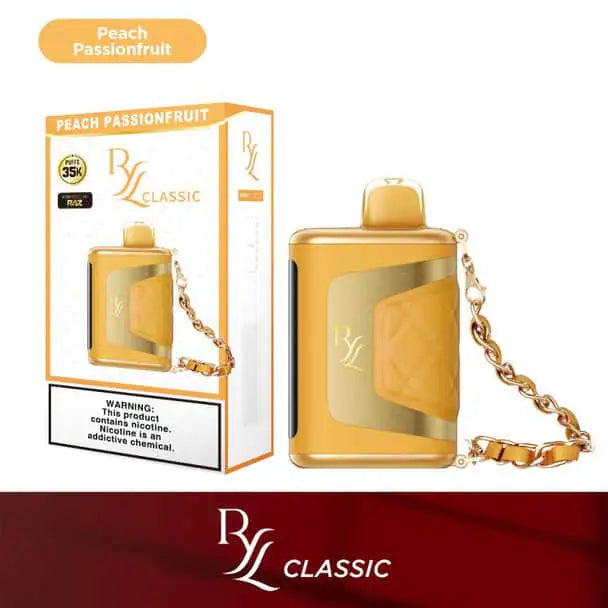 Peach Passionfruit - RAZ RYL Classic 35k Disposable Vape JellyPuffs