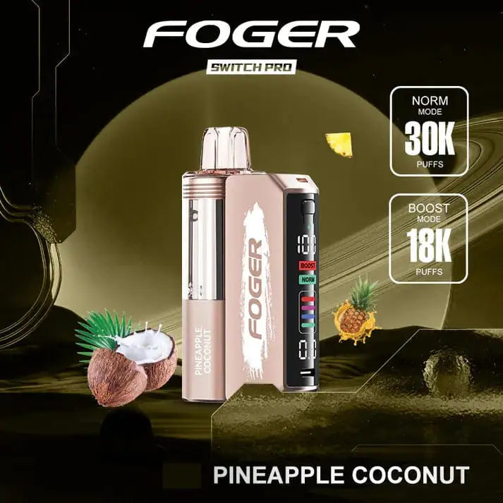 Pineapple Coconut - Foger Switch Pro 30K Disposable Kit JellyPuffs