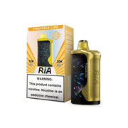 Pineapple Lime - Geek Bar Ria NV30k Disposable Vape JellyPuffs