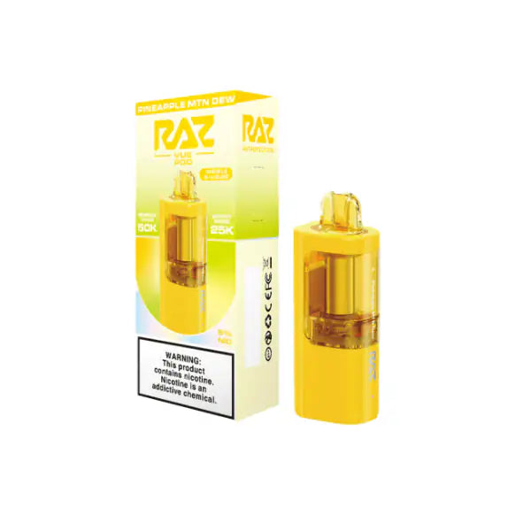 Pineapple MTN Dew - RAZ Vue 50K Disposable Pod JellyPuffs