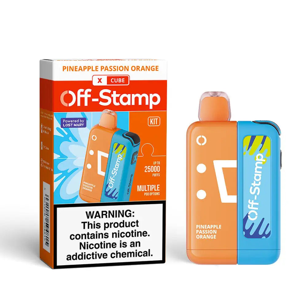 Pineapple Passion Orange - Off-Stamp X-Cube 25K Disposable Kit JellyPuffs