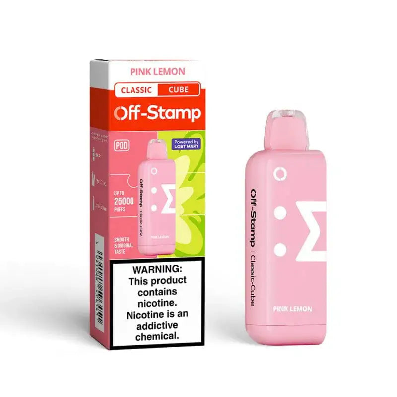 Pink Lemon - Off-Stamp Classic Cube 25K Disposable Pod JellyPuffs
