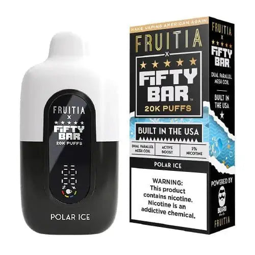 Polar Ice - Fifty Bar 20K Disposable Vape JellyPuffs
