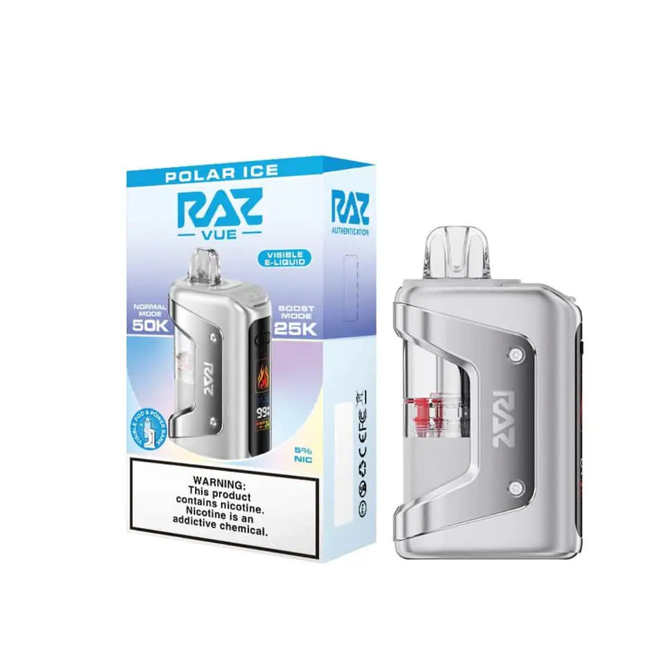 RAZ Vue 50K Kit & Pods – 50K Puffs, Detachable Battery | JellyPuffs