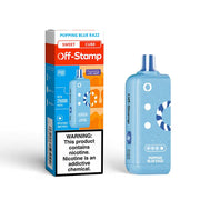 Popping Blue Razz - Off-Stamp Sweet Cube 25K Disposable Pod JellyPuffs