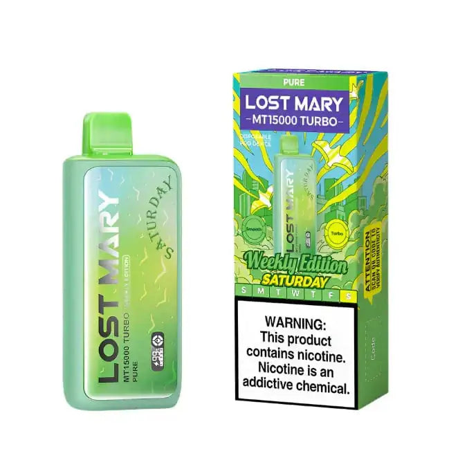 Pure - Lost Mary MT15000 Turbo Disposable Vape JellyPuffs