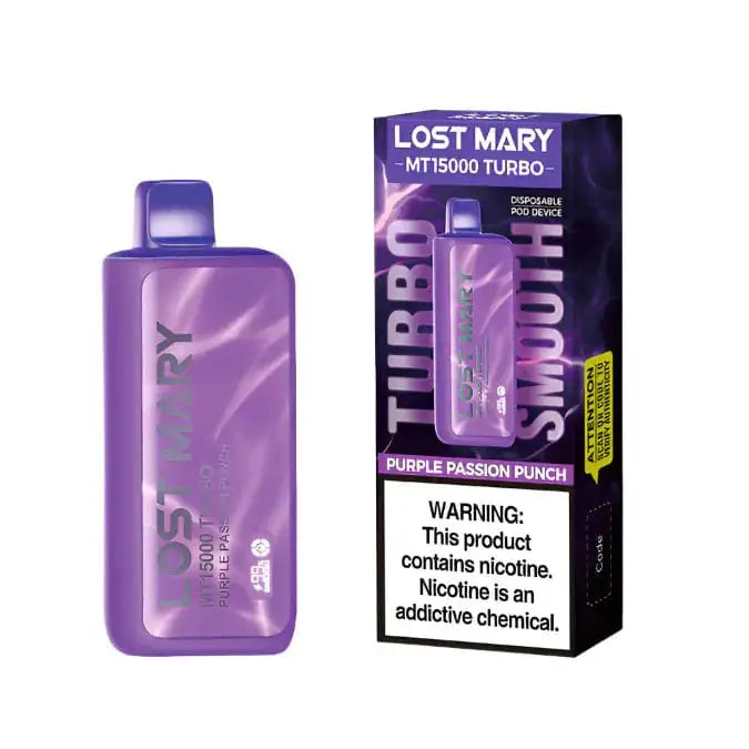 Purple Passion Punch - Lost Mary MT15000 Turbo Disposable Vape JellyPuffs
