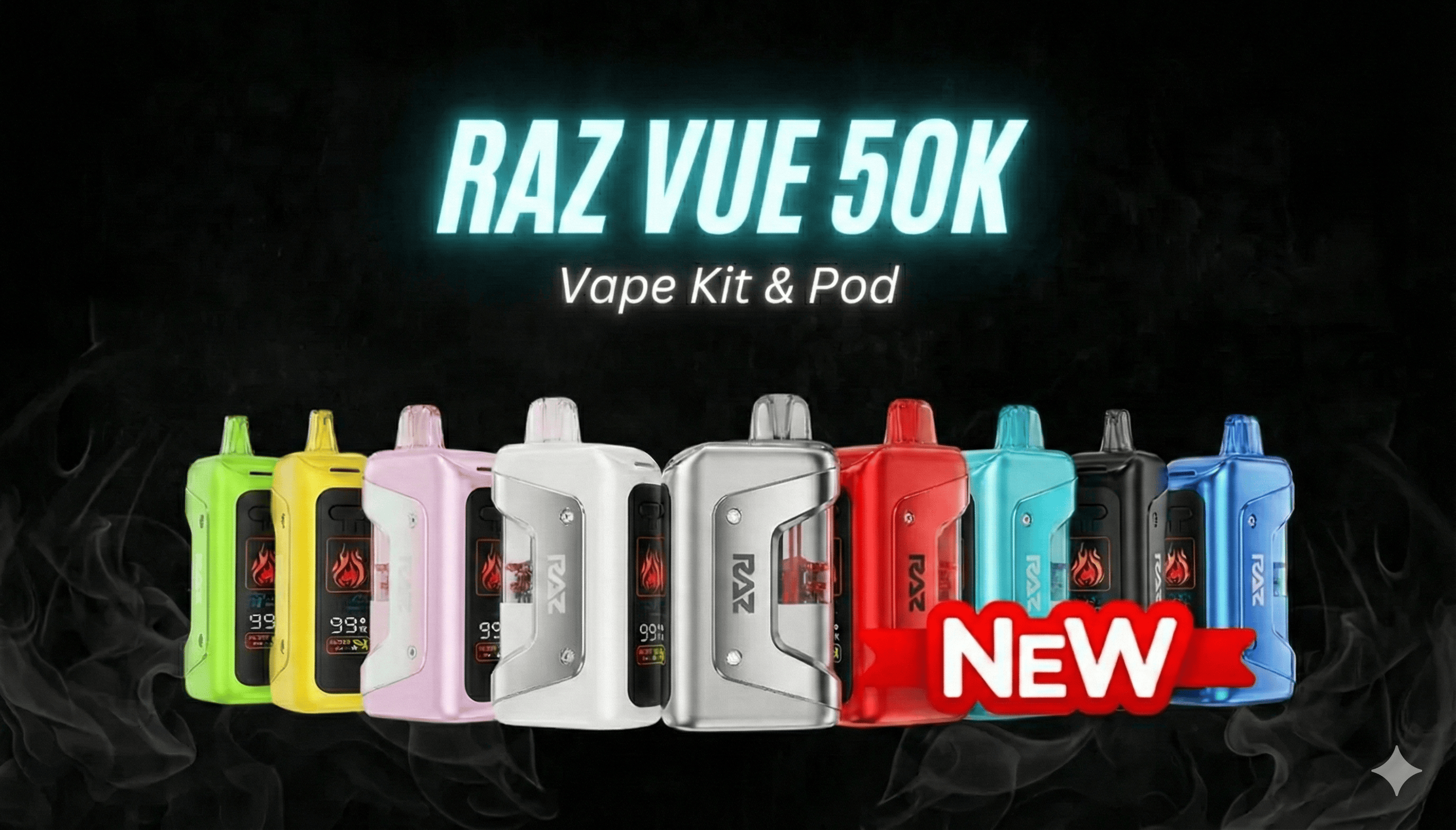 RAZ VUE 50k Disposable Kit & Pod