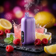Raspberry Lemonade - Reign Bar Palette 50k Disposable Vape JellyPuffs