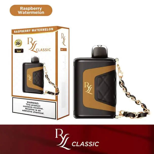 Raspberry Watermelon - RAZ RYL Classic 35k Disposable Vape JellyPuffs