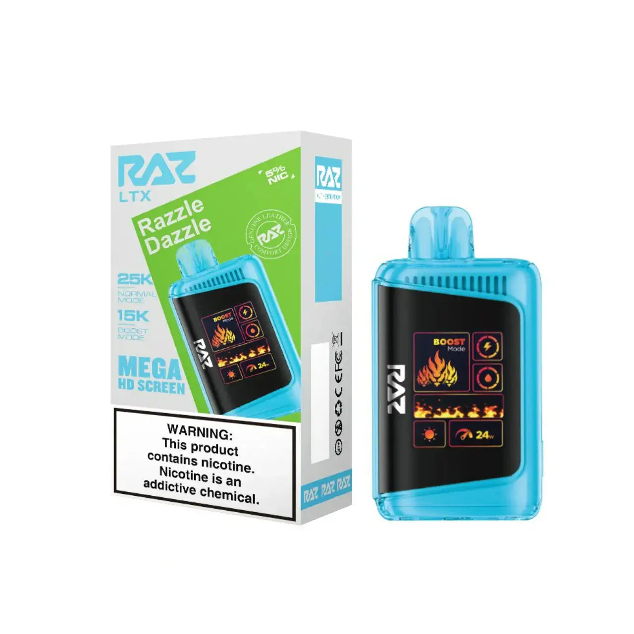 Razzle Dazzle - RAZ LTX DC25000 Disposable Vape JellyPuffs