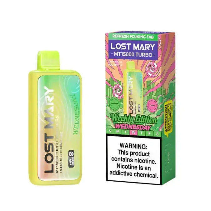Refresh Fcuking Fab - Lost Mary MT15000 Turbo Disposable Vape JellyPuffs