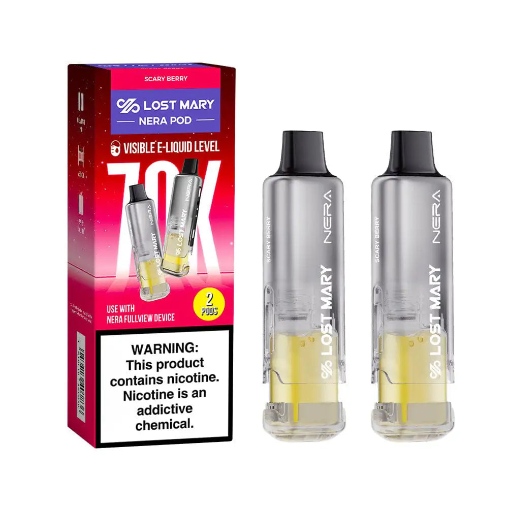 Scary Berry - Lost Mary Nera Fullview 70k Disposable Vape Pod JellyPuffs