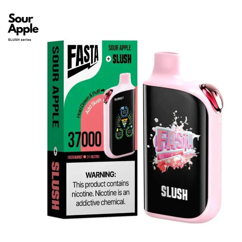 Sour Apple - FASTA Burrst 37000 Disposable JellyPuffs