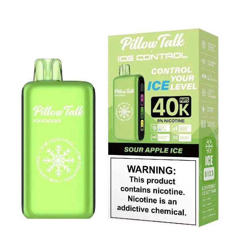 Sour Apple Ice - Pillow Talk Ice Control IC40000 Disposable JellyPuffs