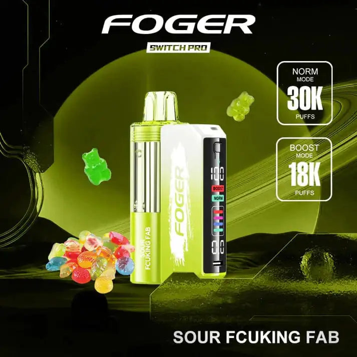 Sour Fcuking Fab - Foger Switch Pro 30K Disposable Kit JellyPuffs